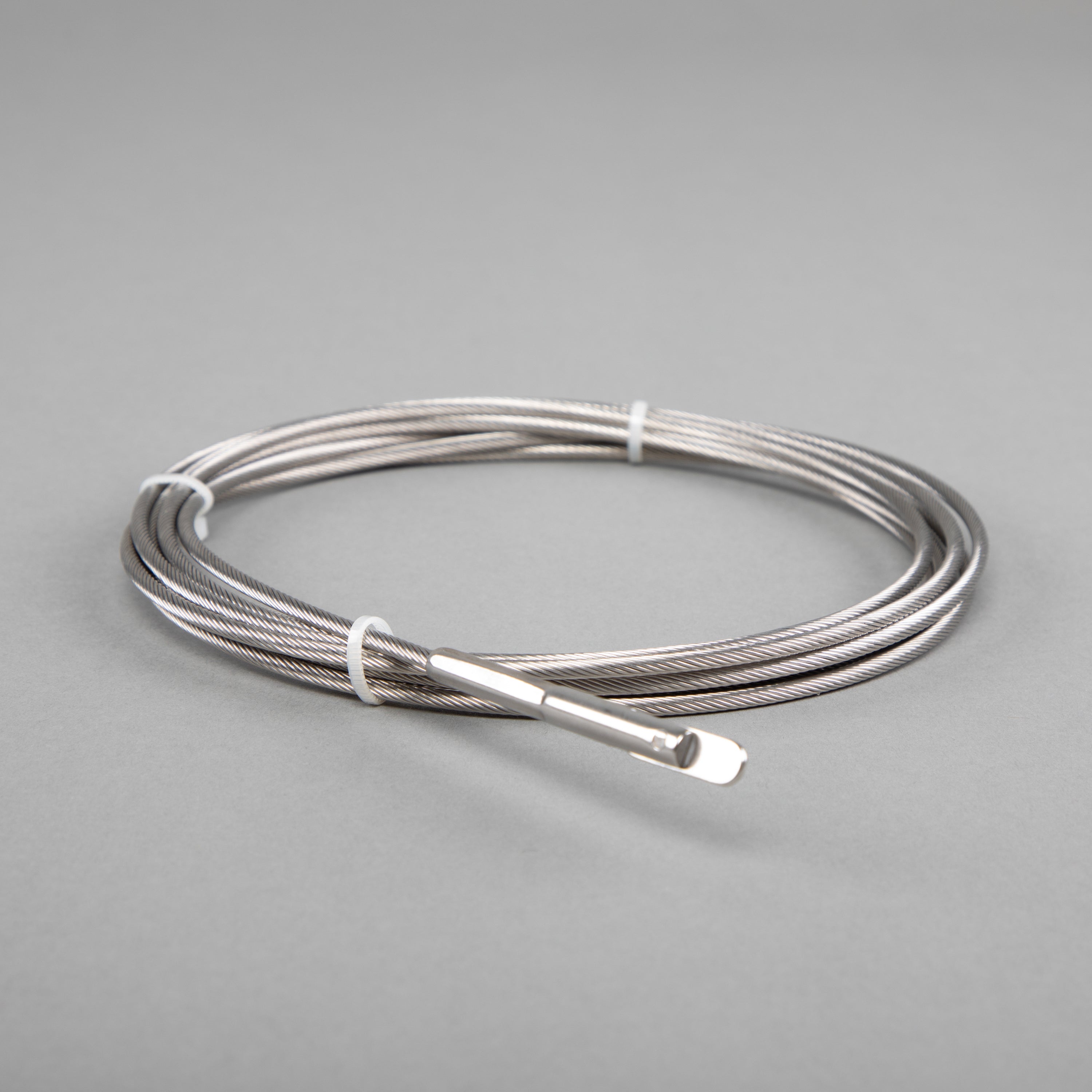 Ridgeview Railing 10 Foot Stainless Steel 1/8" Marine Grade (T316) Cable with Drop Pin 1X19 (Set of 5)