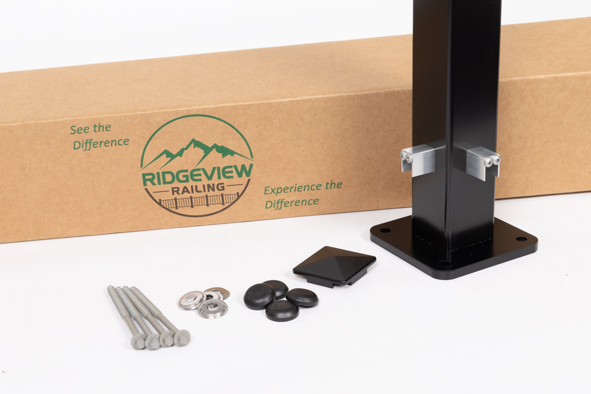 Ridgeview 36" Rail Corner Post