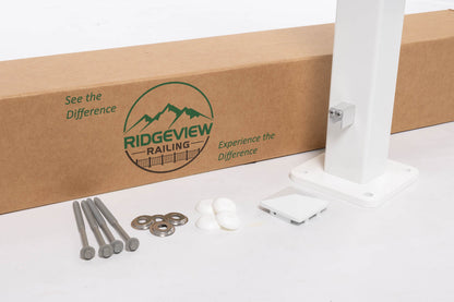 Ridgeview 42" Rail End Post